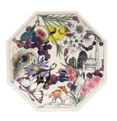 A Moorcroft pottery 2017 Anniversary Medley plate