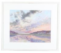 Richard Turner (British, Contemporary) 'Beach at sunset'