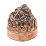 A Benham and Froud copper jelly mould