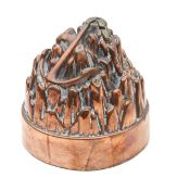 A Benham and Froud copper jelly mould