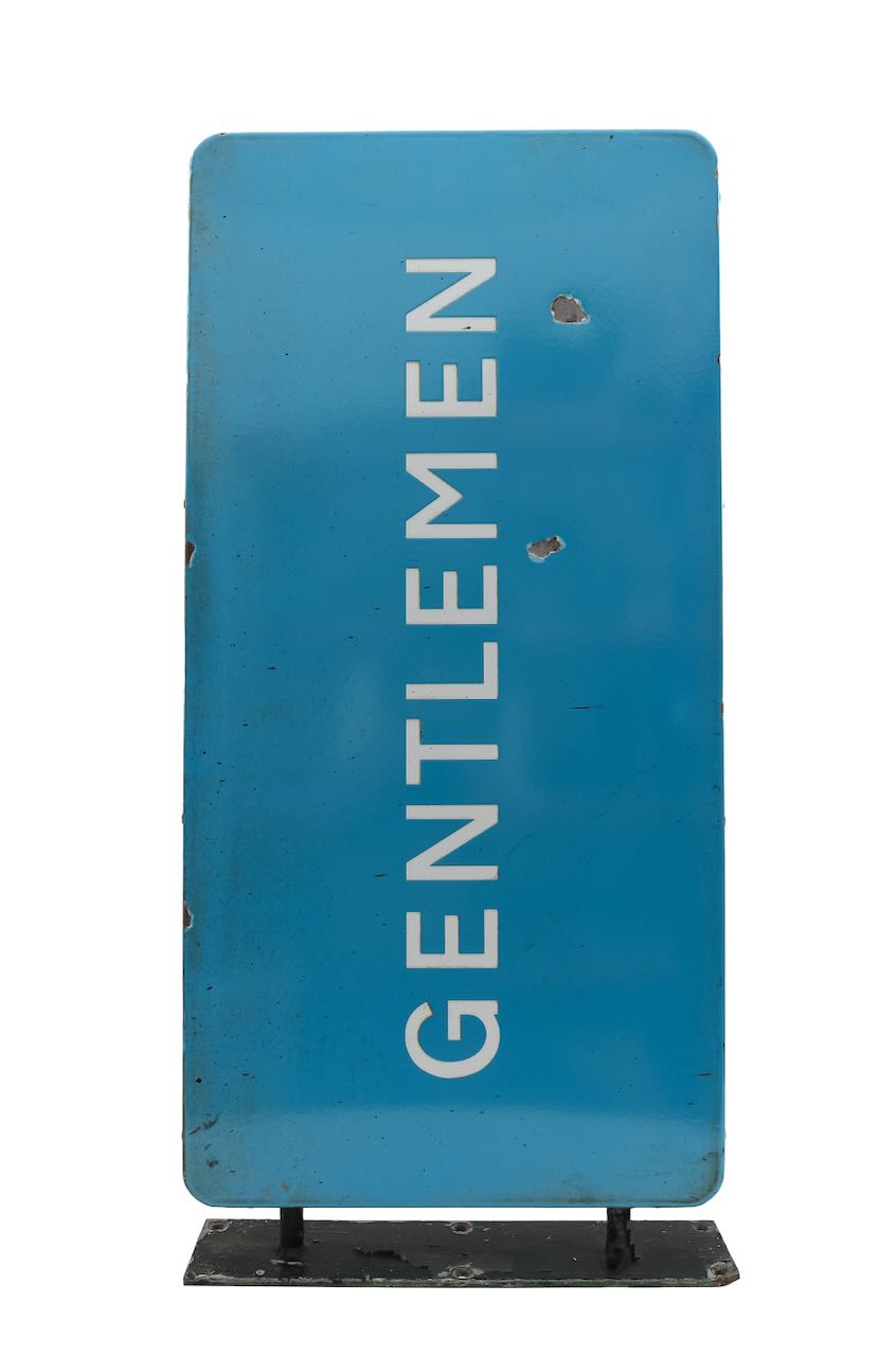 A British Railways Gentleman double sided enamel sign - Image 2 of 35