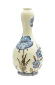A Florian Ware pottery 'Poppy' pattern vase