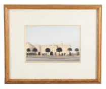 John Newberry (British, b. 1934) 'Royal Palace, Plaza del Oriente, Madrid'