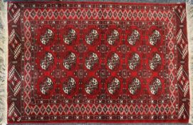 A Turkoman rug