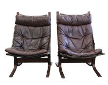 Ingmar Relling (Norweigan 1920-2003), a pair of 'Siesta' chairs for Westnofa