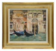 John Heseltine (British, 1923-2016) 'Along the Grand Canal'