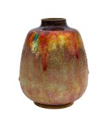 Alexandre Marty (French, 1876-1943), a Limoges enamel vase
