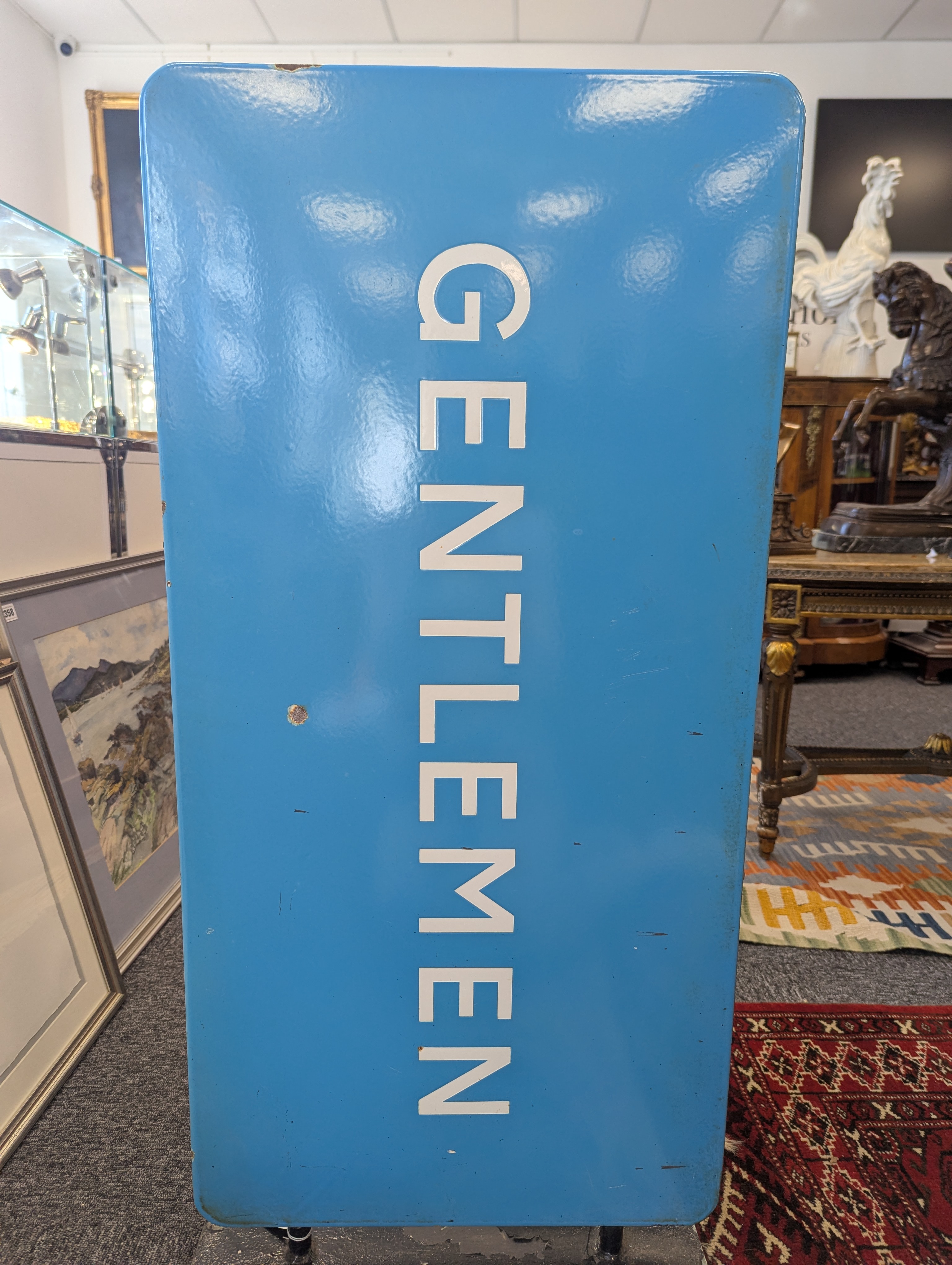 A British Railways Gentleman double sided enamel sign - Image 19 of 35
