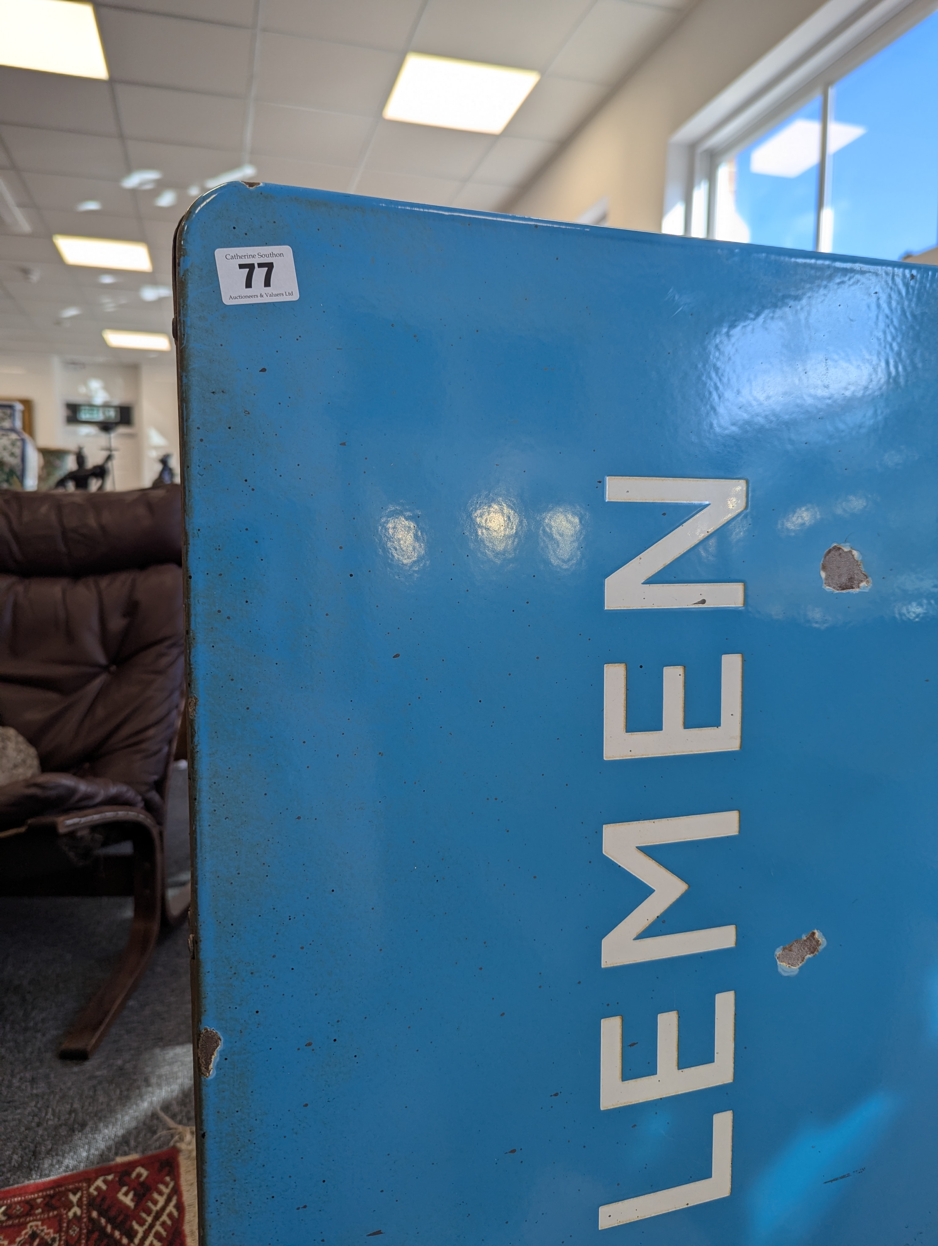 A British Railways Gentleman double sided enamel sign - Image 6 of 35