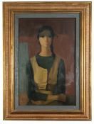 Jacques Voyet (French, 1926-2010) Portrait of a young girl