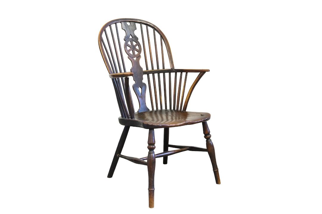 A yew and elm Windsor chair - Image 1 of 29