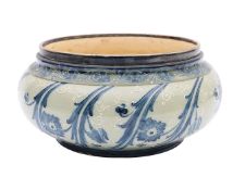 A James Macintyre pottery Florian Ware salad bowl