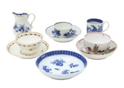 A collection of 18th century English porcelain