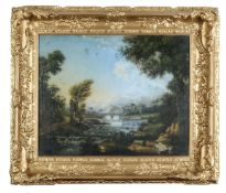 British School (late 18th/early 19th century) Italianate landscape