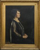 Beatrice Gunthorp (British, 1898-1991) Portrait of artist's mother