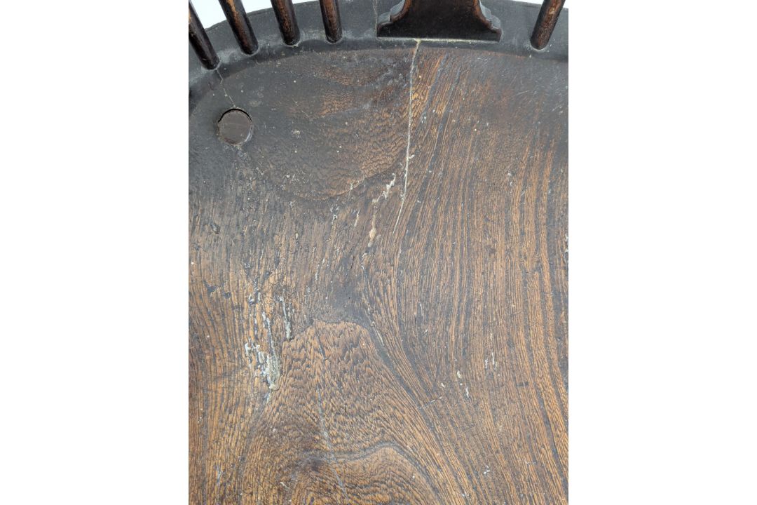 A yew and elm Windsor chair - Image 12 of 29