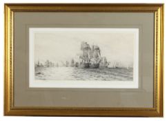 William Lionel Wyllie RA (British, 1851-1931) 'Trafalgar'