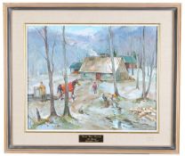 Francesco Iacurto (Canadian, 1908-2001) 'La Beauce'