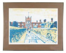 Julian Trevelyan (British, 1910-1988) Jesus College, Cambridge
