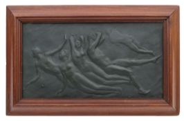 Attributed to Henry Alfred Pegram (British, 1862-1937), a bronze plaque