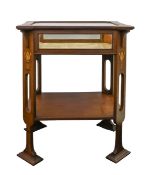 An Arts and Crafts bijouterie table