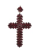 A Bohemian garnet cross