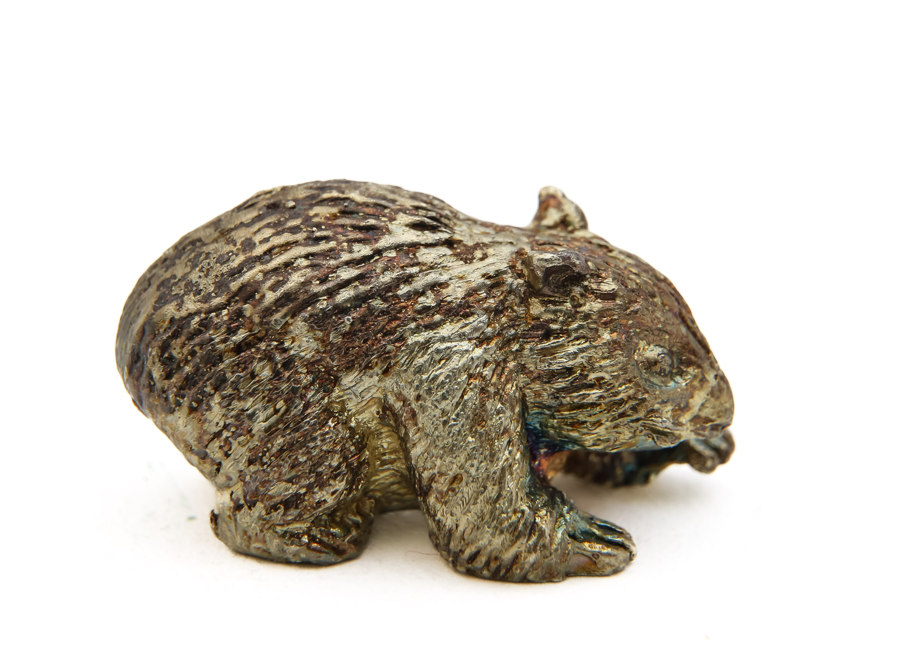 A Stuart Devlin silver gilt figure of a wombat - Image 2 of 4