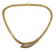 A Vourakis 18K gold and diamond necklace