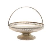 A George V silver pedestal bowl