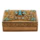 A Georgian gold vinaigrette in a fitted case - Image 3 of 6