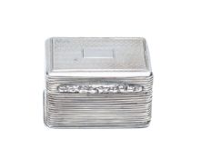 A William IV silver nutmeg grater