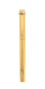 A Les Must de Cartier Trinity gold plated ball point pen