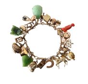 A fancy charm bracelet
