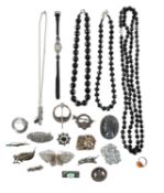 A collection of costume jewellery