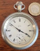 RAILWAY POCKET WATCH SMITHS, LMS 10392 ON REVERSE