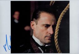 Mark Strong signed 12x8 inch colour photo. Good condition Est.