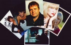 TV/Film collection 6, assorted signed photos includes great names such as Helen McCrory, Jane Wyman,