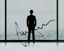 Jamie Dornan signed 10x8 inch black and white photo. Good condition Est.