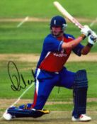 Robert Key signed 10x8 inch colour photo pictured in action for England. Good condition Est.