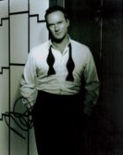 Russell Watson signed 10x8 inch black and white photo. Good condition Est.
