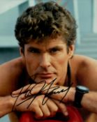 David Hasselhoff signed 10x8 inch colour photo. Good condition Est.