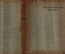 Dust wrapper only of the First English Edition of 'The Life of Our Lord', in large format.