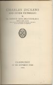 Charles Dickens and Other Victorians, by St Arthur Quiller-Couch. Published by Cambridge
