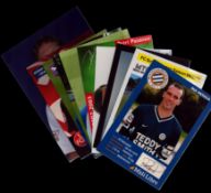 Football 10 signed 6x4 inch approx promo photos including names of Marco Parnela, Stuart