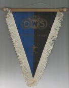 Football A.F.C DWS football pennant, Amsterdamsche Football Club Door Wilskracht Sterk (English: