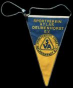 Football Sportverein Atlas Delmenhorst E.V. Football small pennant, Atlas Delmenhorst is a German