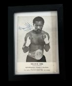 Maurice Hope signed black and white photo. Framed to approx size 7x5inch. Good condition Est.