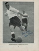 Football. Eddie Baily signed vintage 9.5 x 7.25 inch black and white photo. Good condition Est.