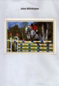 John Whittaker signed 7x5inch colour photo. Good condition Est.