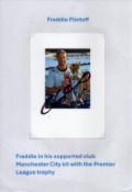 Freddie Flintoff signed 6x4inch colour photo. Good condition Est.